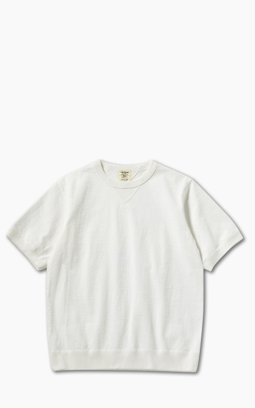 Jackman Dotsume Rib T-Shirt Off White | Cultizm