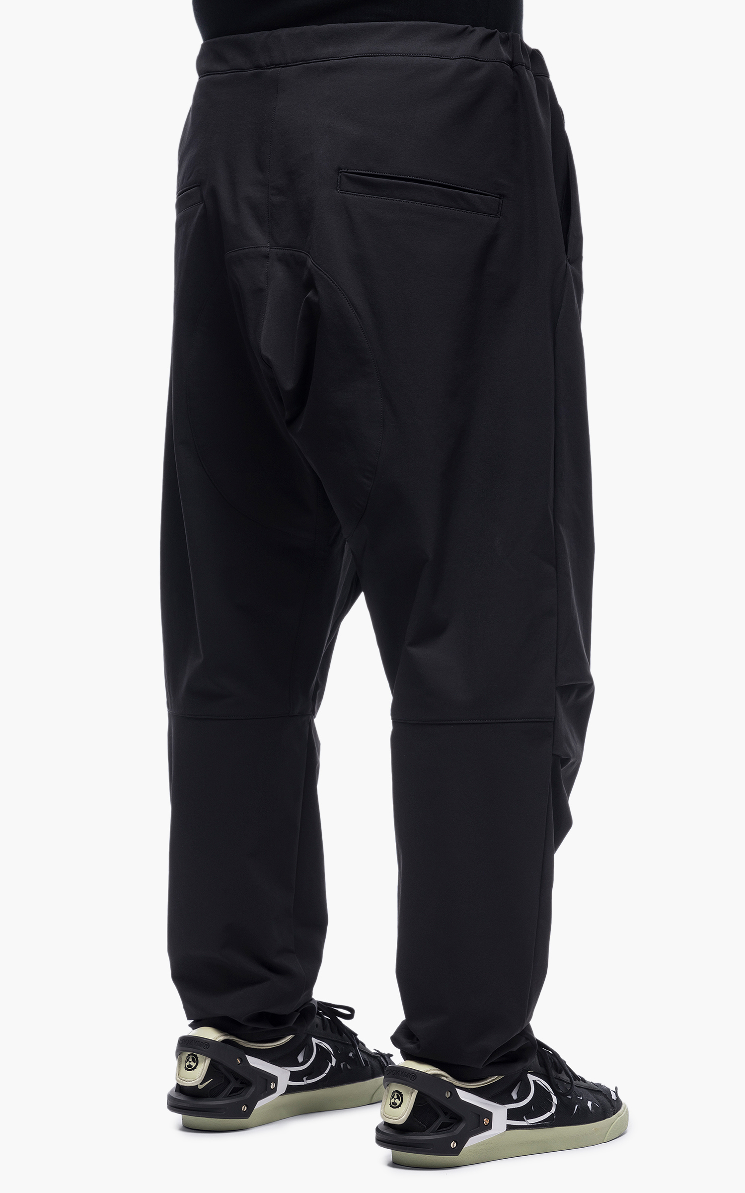 Acronym P15-DS Schoeller® Dryskin™ Drawcord Trouser Black | Cultizm