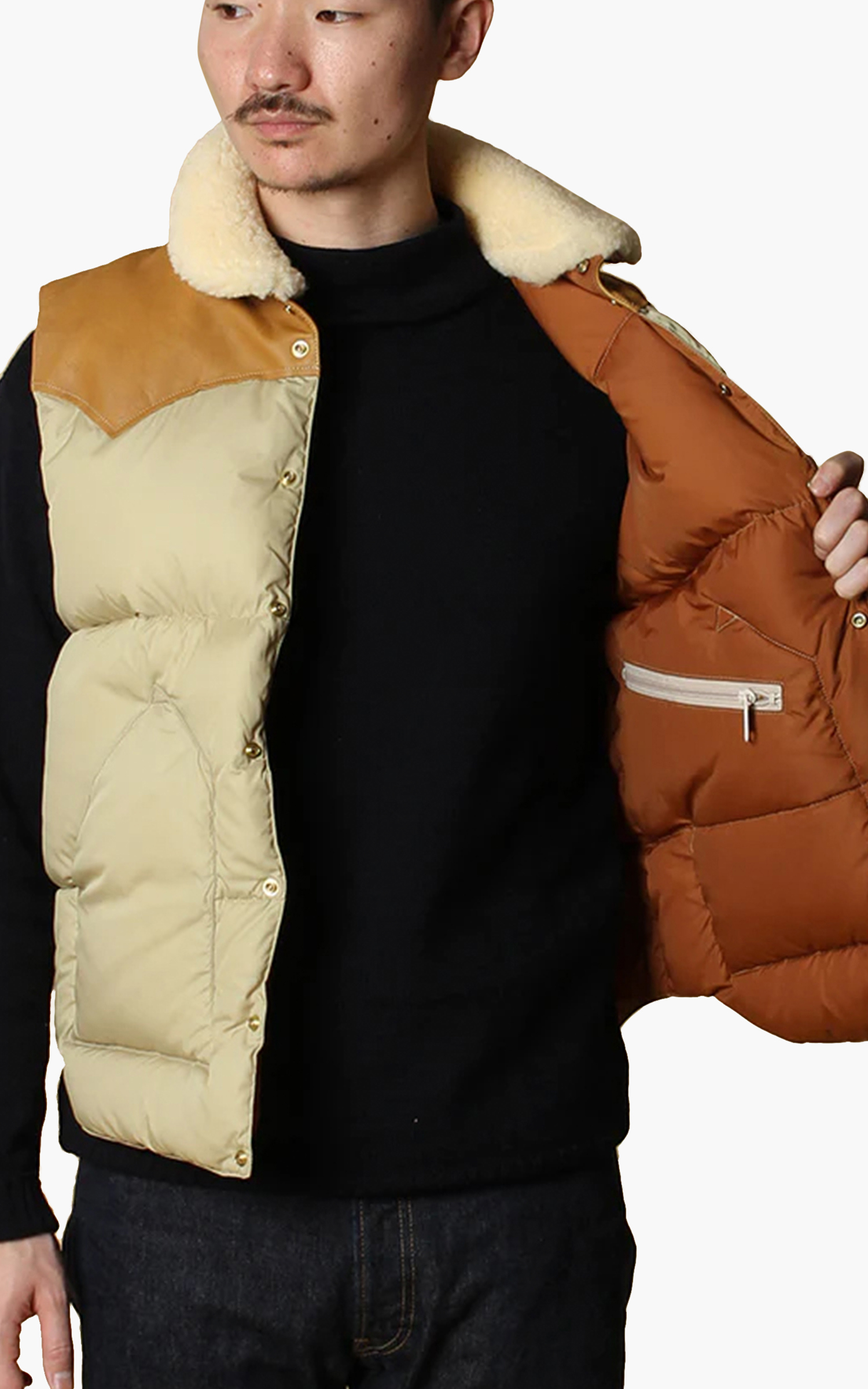 Rocky Mountain Featherbed Christy Vest Tan | Cultizm