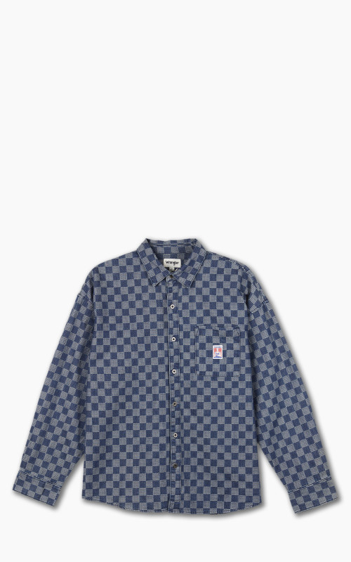 Wrangler Overshirt Dark Indigo