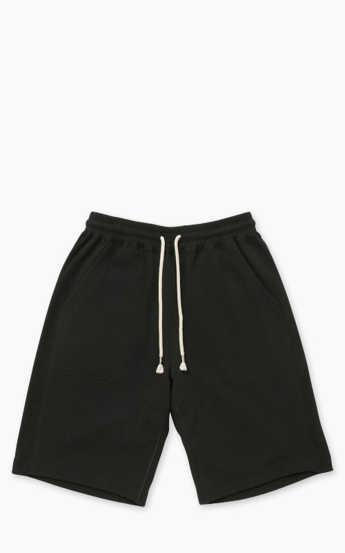 Wonder Looper Sweat Shorts Super Looper French Terry Sumi Black