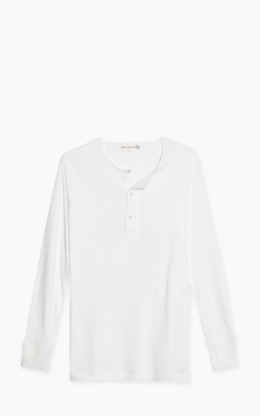 Merz b. Schwanen 102 Longsleeve Henley White