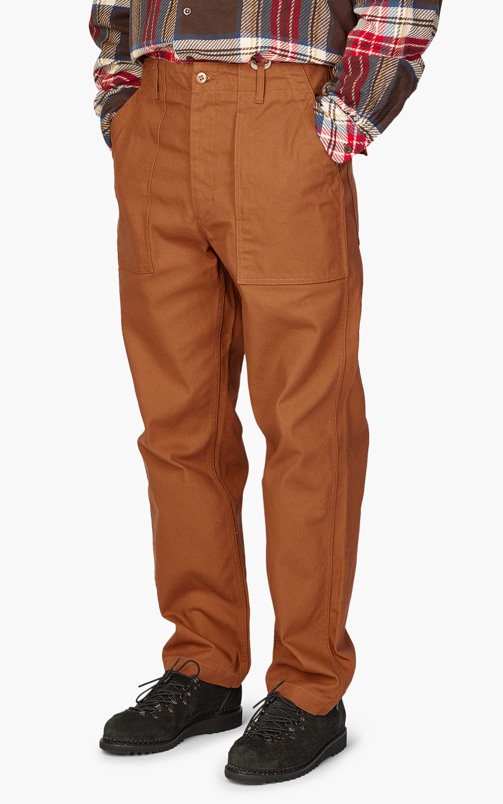 Engineered Garments Fatigue Pant Duck Canvas Brown 12oz | Cultizm