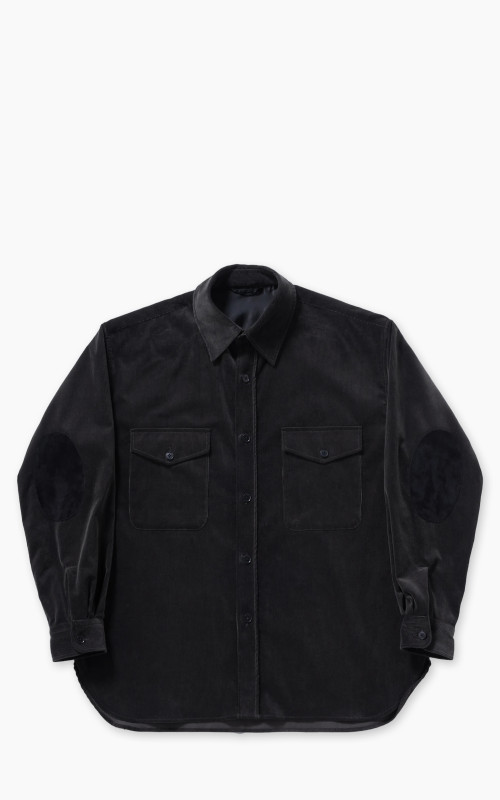 Kaptain Sunshine Corduroy C.P.O Shirt Jacket Charcoal