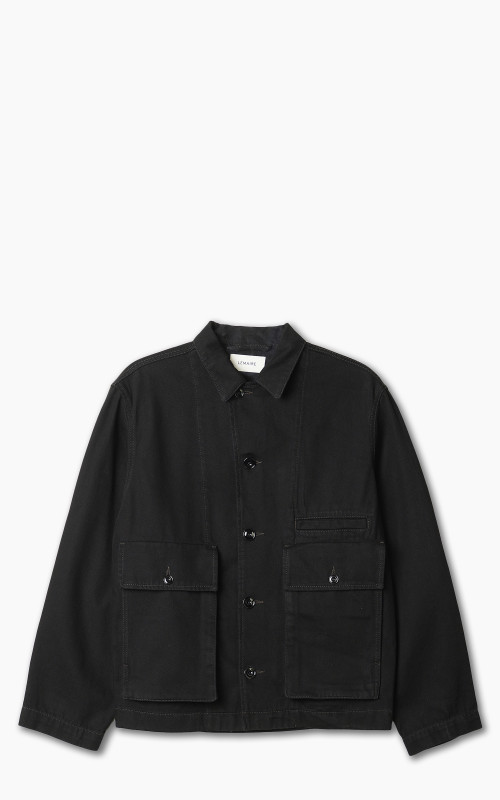 Lemaire Boxy Jacket Denim Black