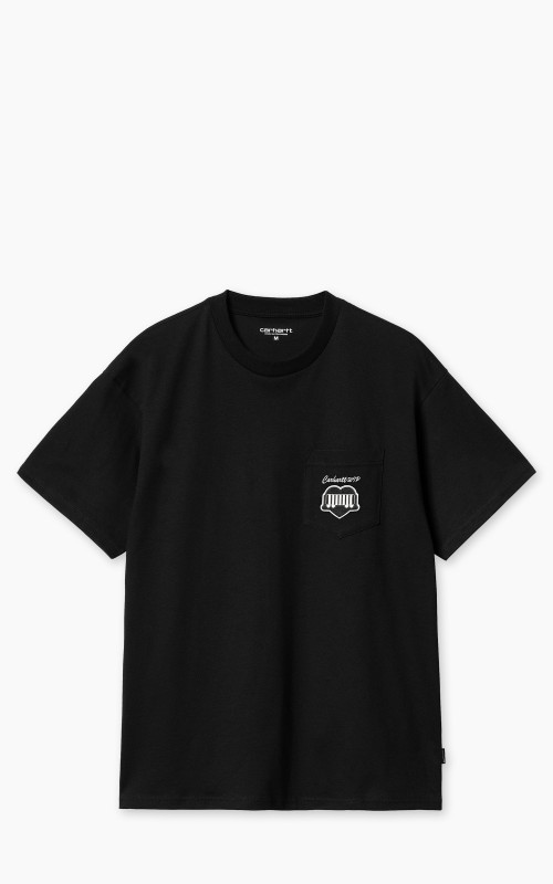 Carhartt WIP S/S Heart Train Pocket T-Shirt Black