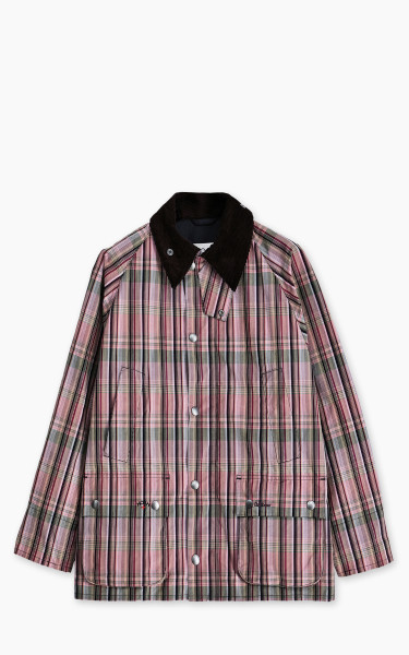 Barbour x NOAH Bedale Casual Jacket Madras Pink