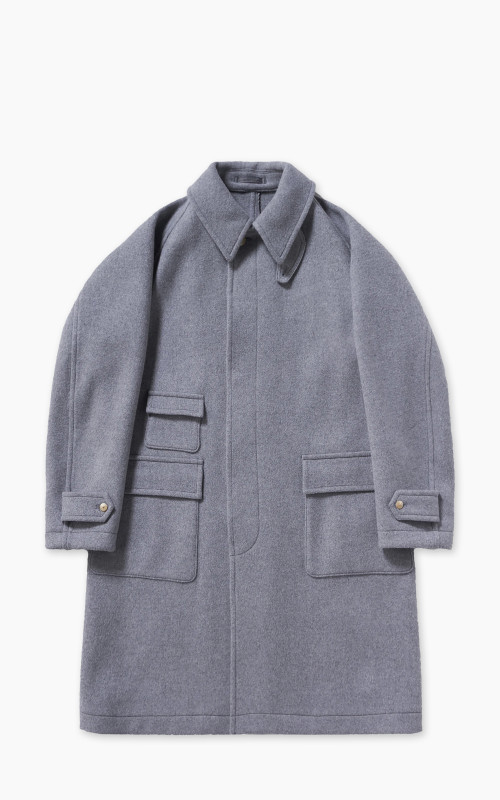 Kaptain Sunshine Traveller Coat Top Grey