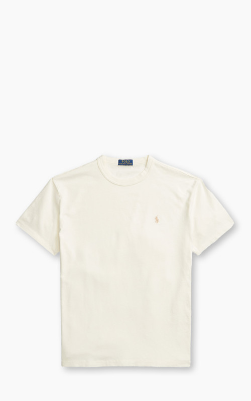 Polo Ralph Lauren Classic Fit Jersey Crewneck T-Shirt Cream