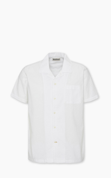 Barbour Irvine Textured S/S Shirt White