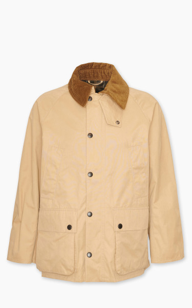 Barbour Peached Oversized Bedale Casual Jacket Stone