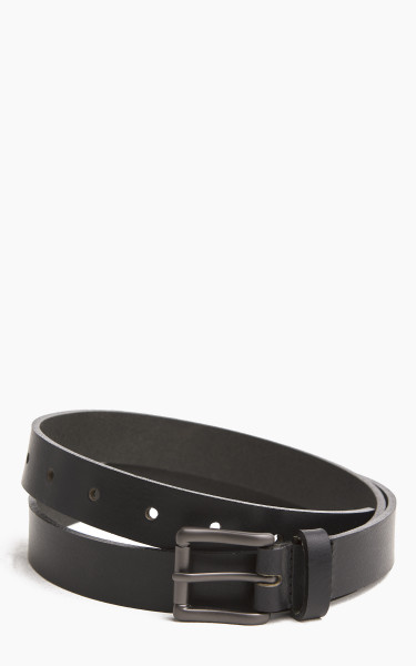 Naked &amp; Famous Denim Buffalo Belt Leather Black