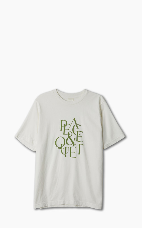 Museum of Peace & Quiet Serif T-Shirt Bone