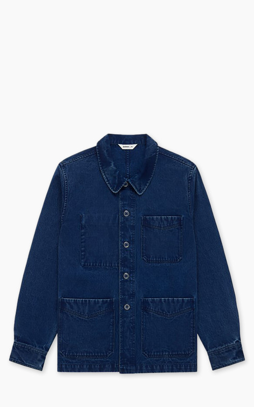 3sixteen French Work Jacket HBT Indigo