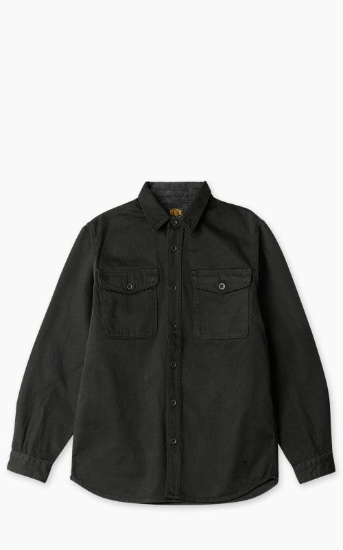 Benzak BWS-04 Scout Overshirt Sateen Military Black