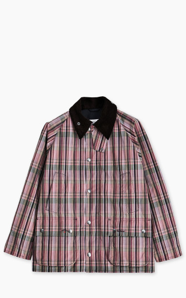 Barbour x NOAH Bedale Casual Jacket Madras Pink