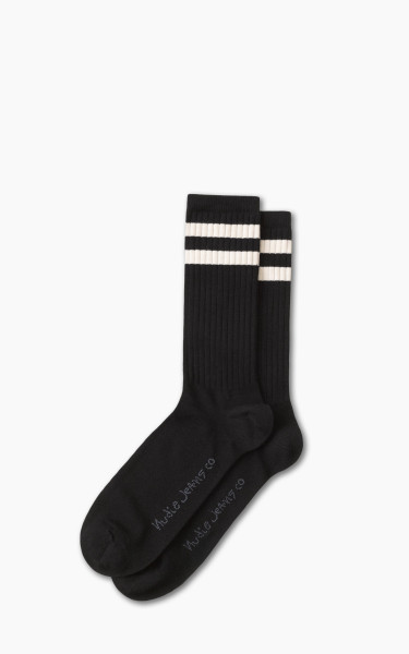 Nudie Jeans Amundsson Sport Socks Black