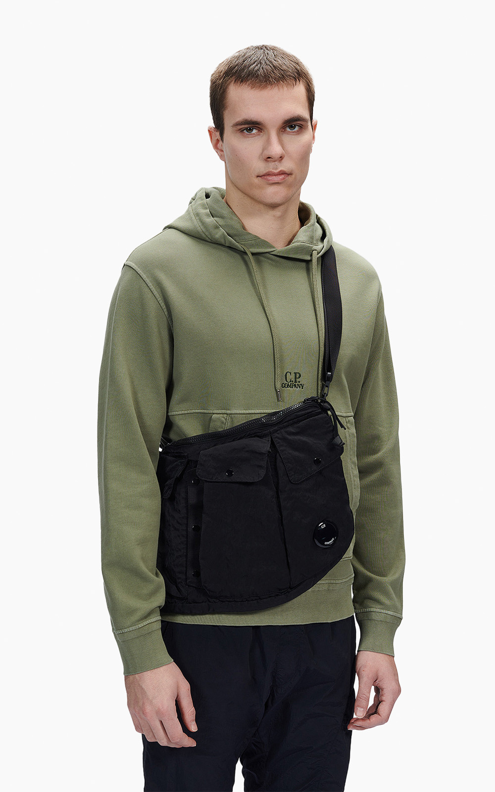 C.P. Company Nylon B Utility Pack Black | Cultizm