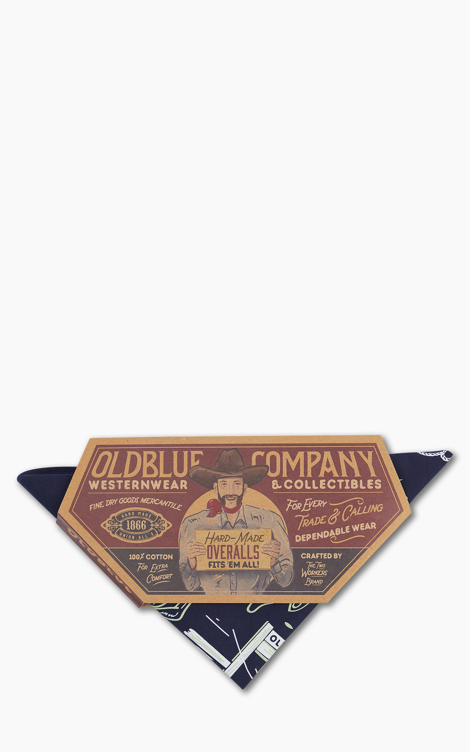 Oldblue Co. Bandana The Ranchin' Wear Blue | Cultizm