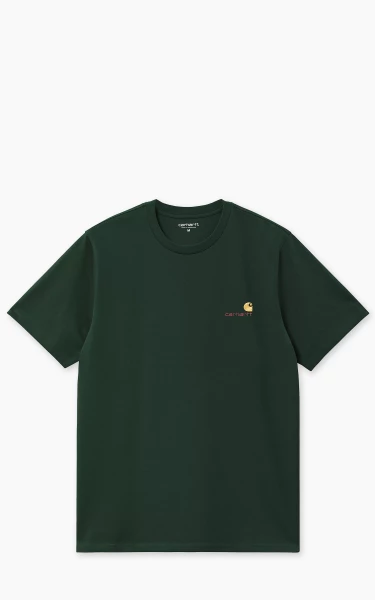 Carhartt WIP S/S American Script T-Shirt Conifer