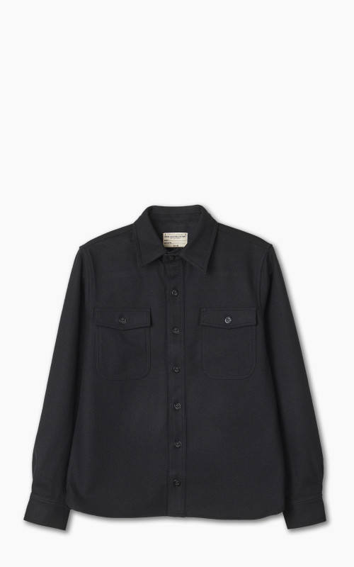 Pike Brothers 1943 CPO Shirt Wool Black