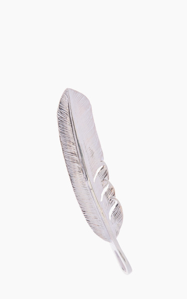 First Arrow&#039;s P-001L (L) Feather Pendant Silver