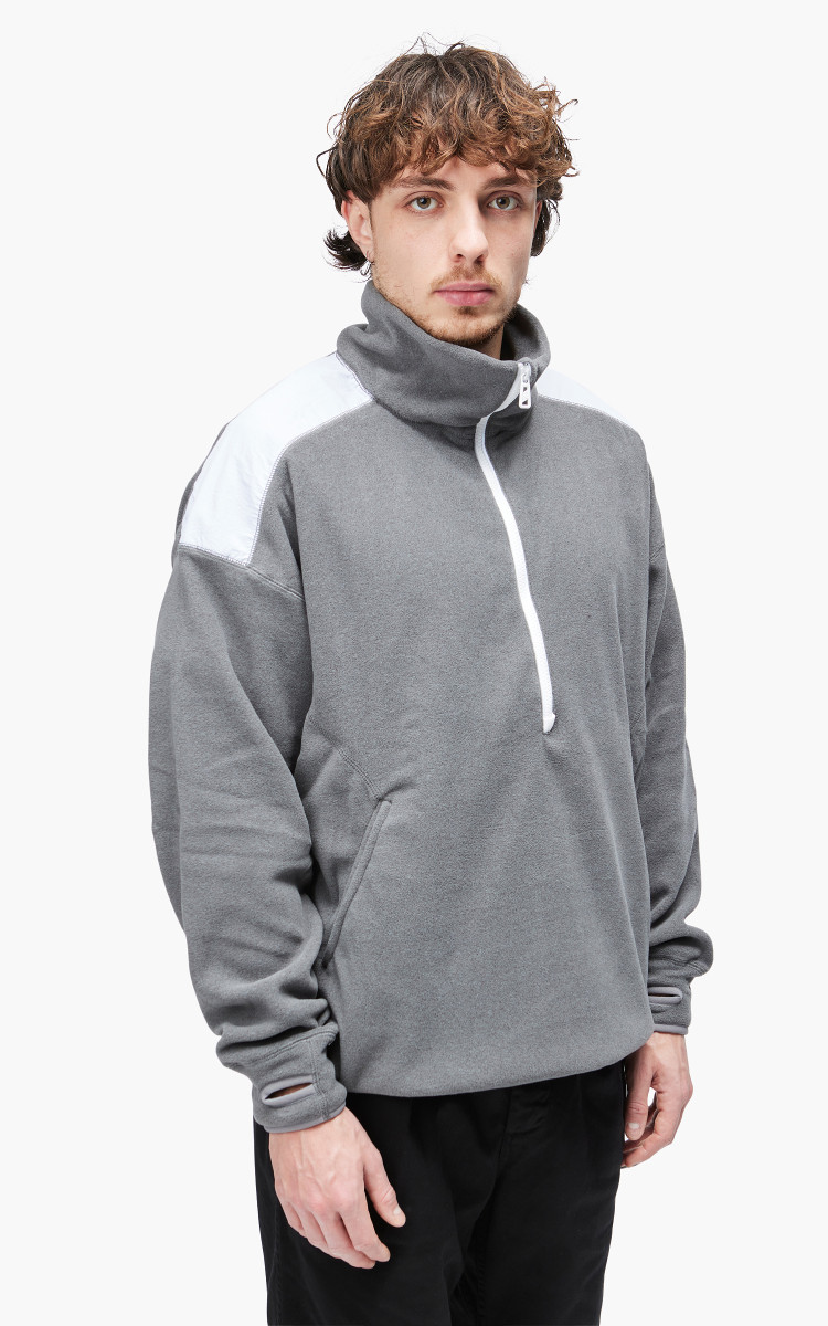 F/CE. Polartec Stand Zip Up Gray | Cultizm