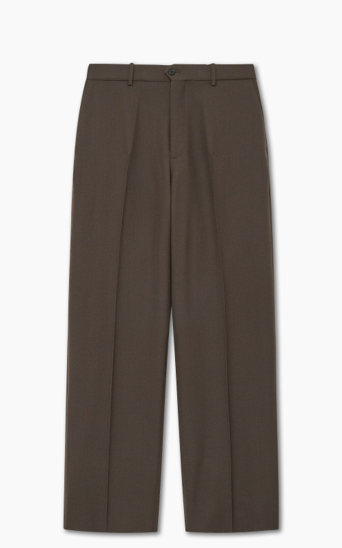Markaware Flat Front Trouser Brown Khaki