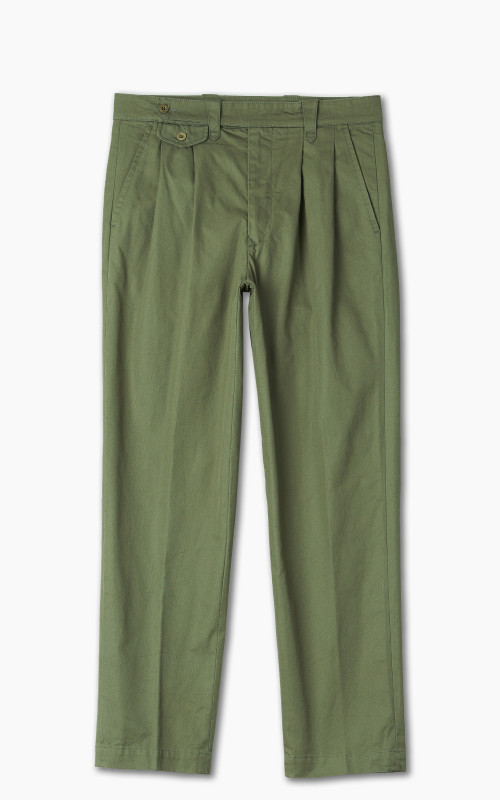 East Harbour Surplus Sacks 78 Two Pleat Pants Green