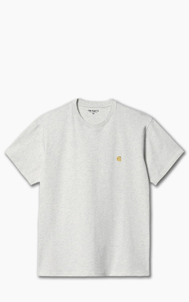 Carhartt WIP S/S Chase T-Shirt Ash Heather/Gold