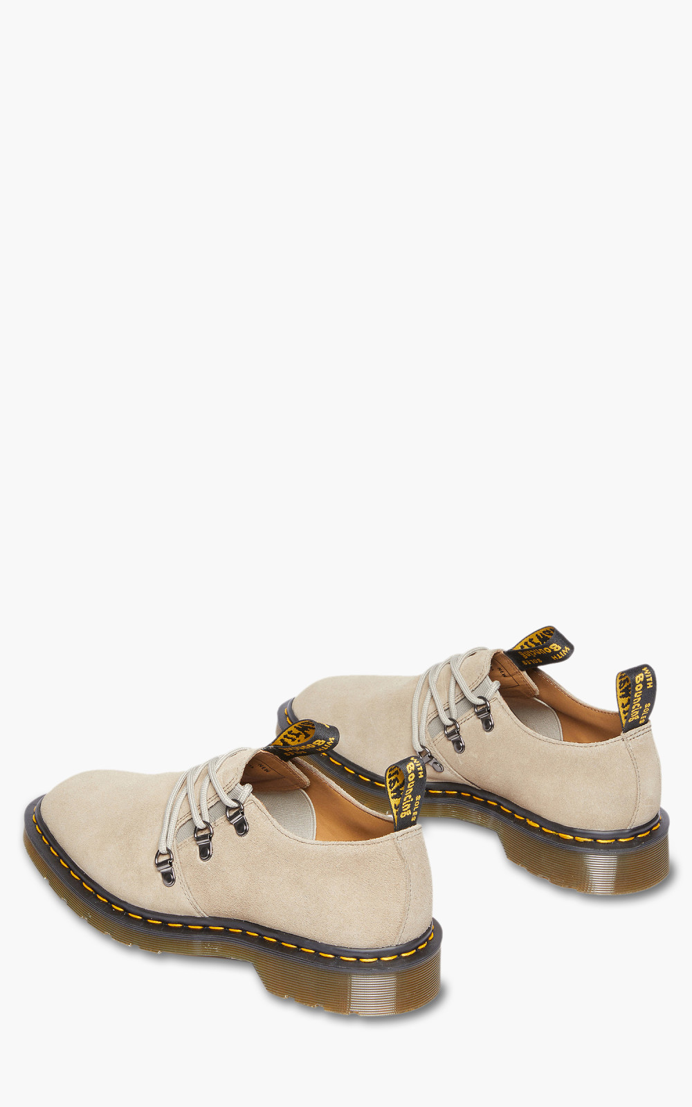 Dr. Martens x Engineered Garments 1461 Leather Lace Up Shoes Milkshake Hi Suede Cultizm