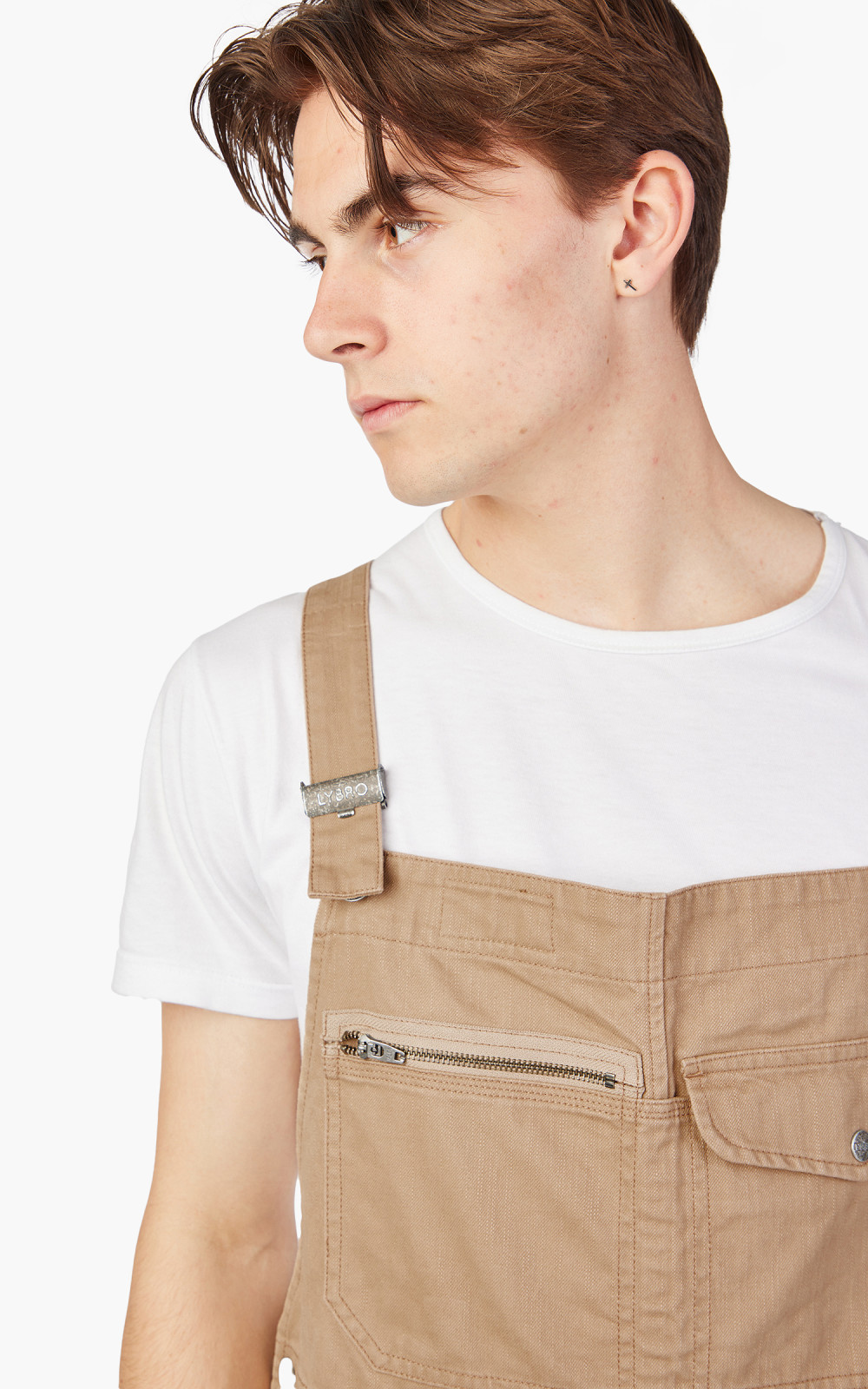 Nigel Cabourn Naval Dungaree Cotton Ripstop Tan | Cultizm