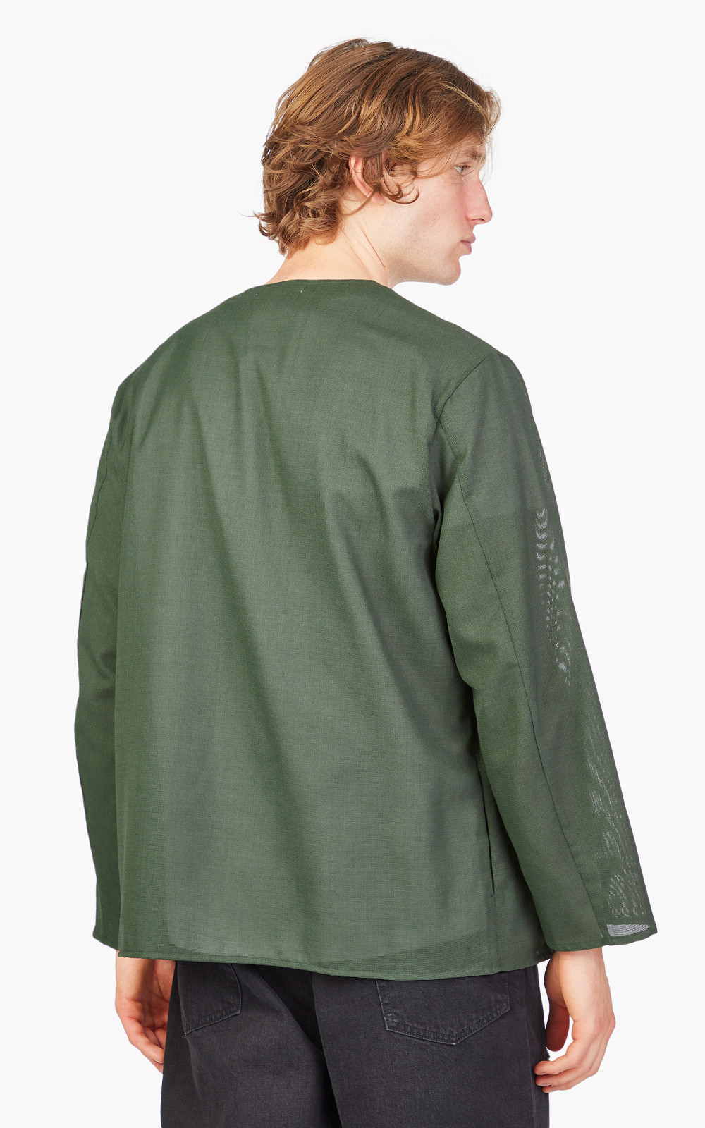 Markaware 'Marka' Minimalist Cardigan Olive | Cultizm