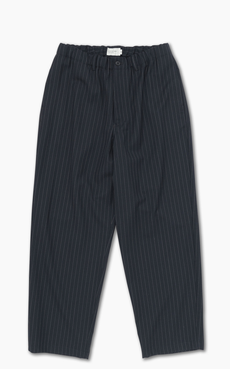 Still By Hand T/W Easy Pant Navy Stripe | Cultizm