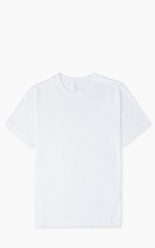 Wonder Looper Ultimate Pima Tsuriami Crewneck T-Shirt White