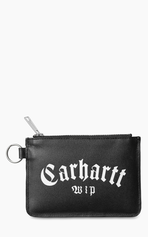 Carhartt WIP Onyx Zip Wallet Black/White