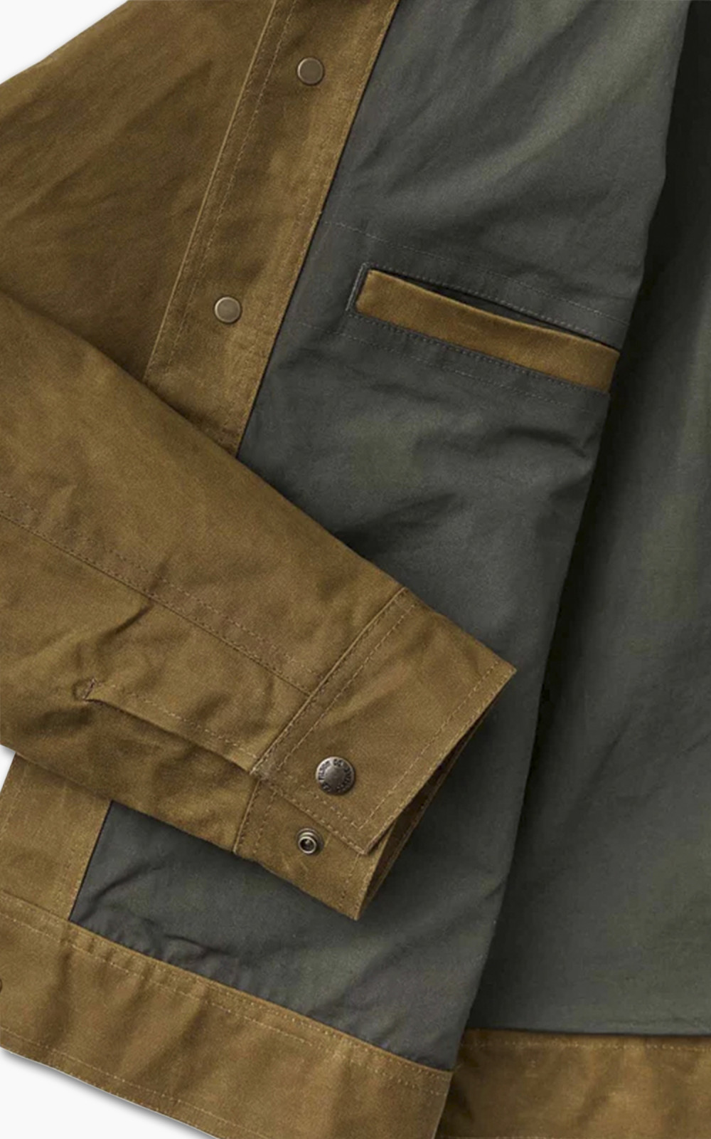 Filson Tin Cloth Work Jacket Dark Tan | Cultizm