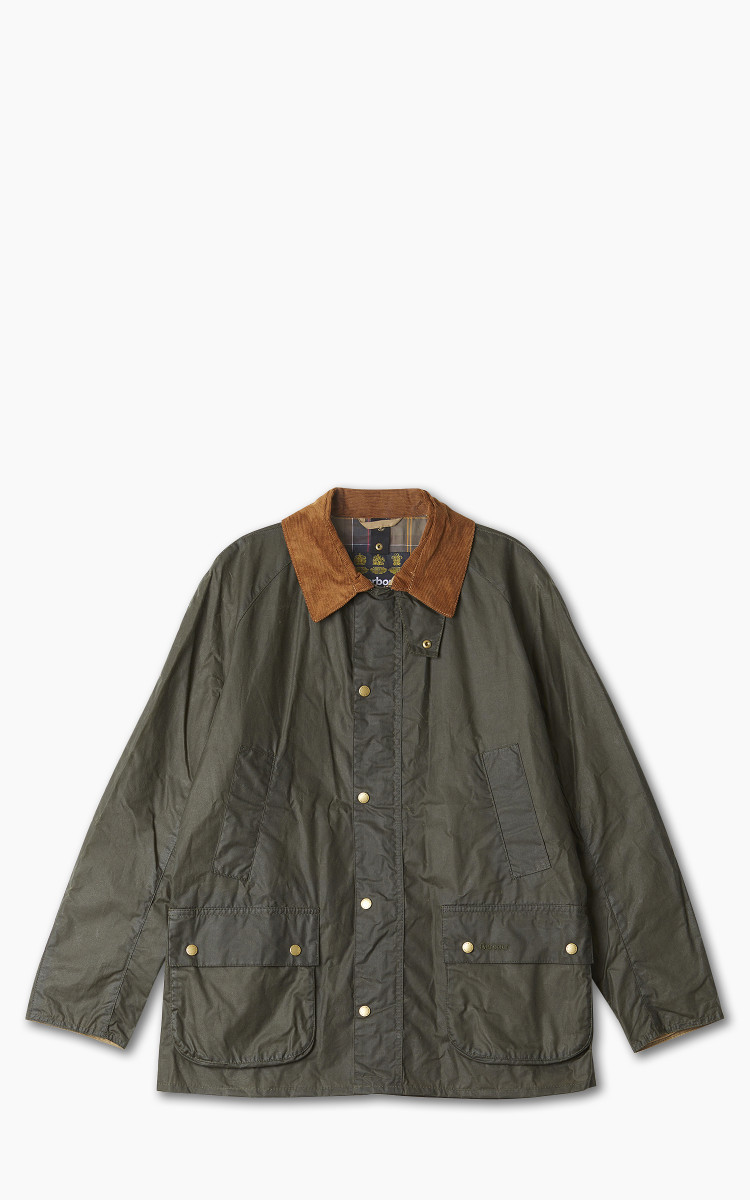 Barbour Lightweight Ashby Wax Jacket Archive Olive Cultizm