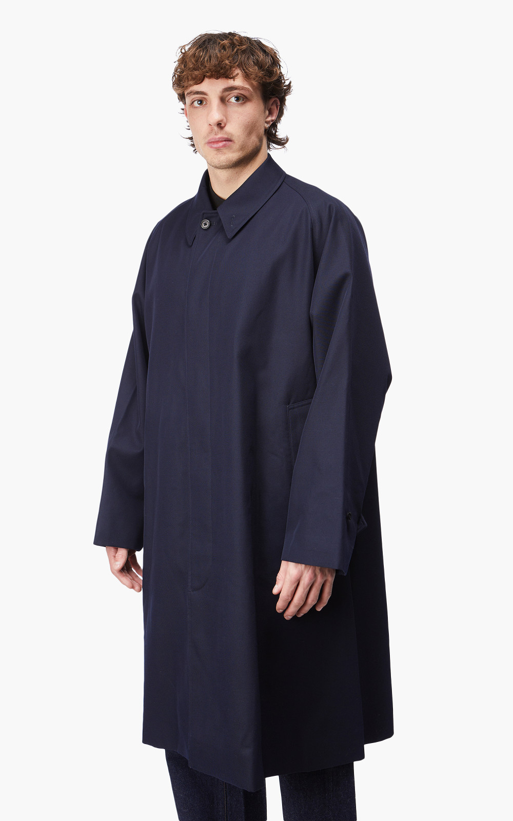 Kaptain Sunshine Walker Coat Navy | Cultizm