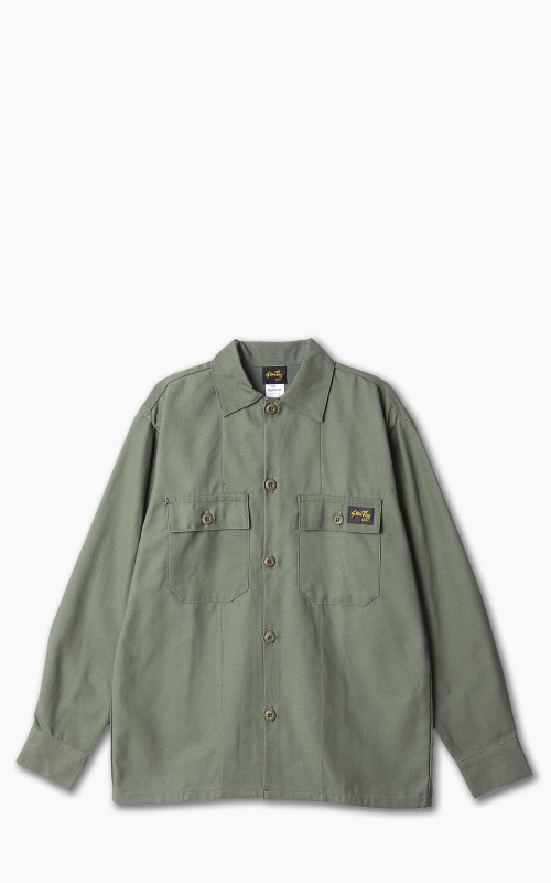 Stan Ray CPO 2 Pocket Shirt Olive Sateen