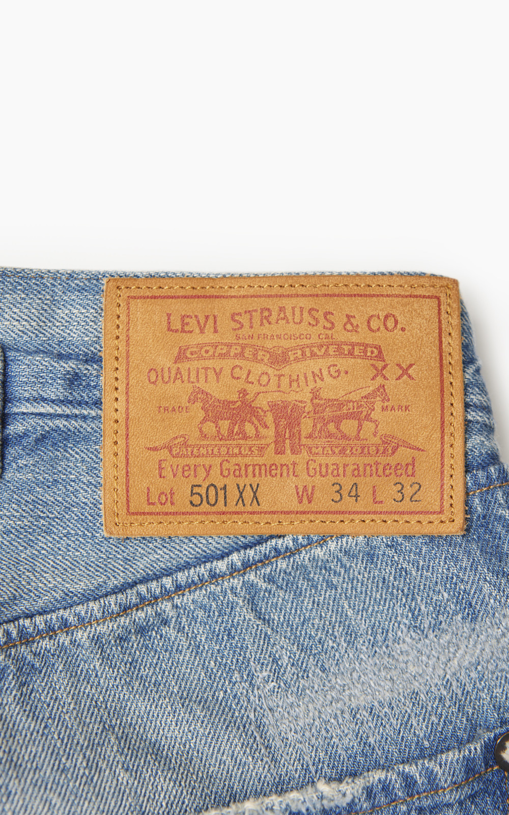 Levi s Vintage Clothing 1890 XX501 Jeans Twin Peaks Indigo Worn In Cultizm