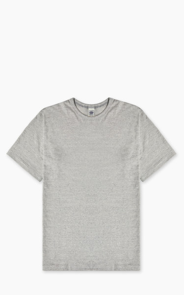 Denime Lot 271 Crew Neck Plain T-Shirt Heather Grey