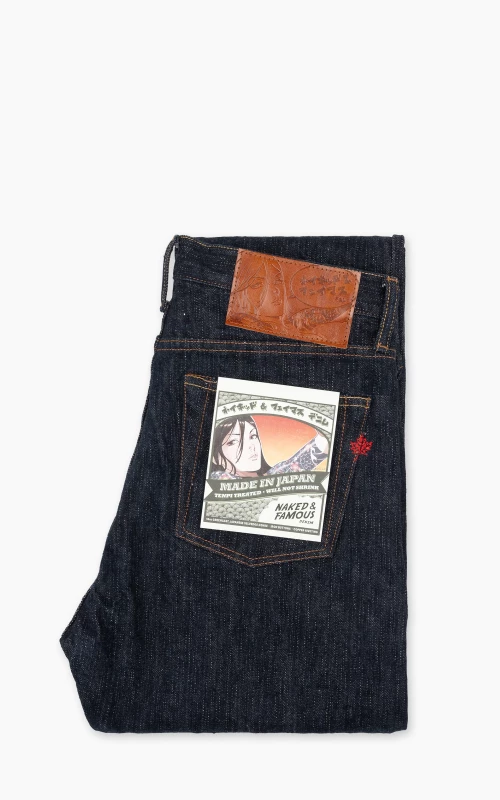 Naked & Famous Denim Weird Guy MIJ12 Aomidori Selvedge 16oz