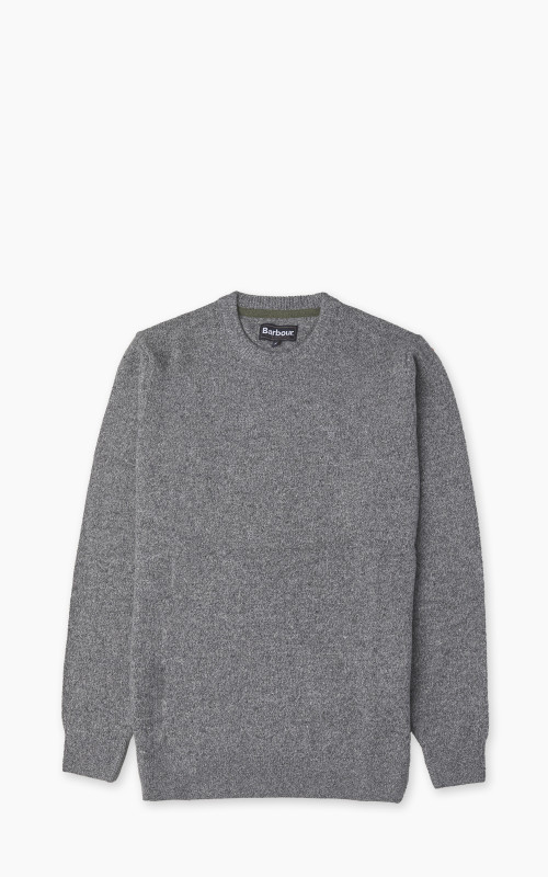 Barbour Essential Tisbury Crew Neck Sweatshirt Grey