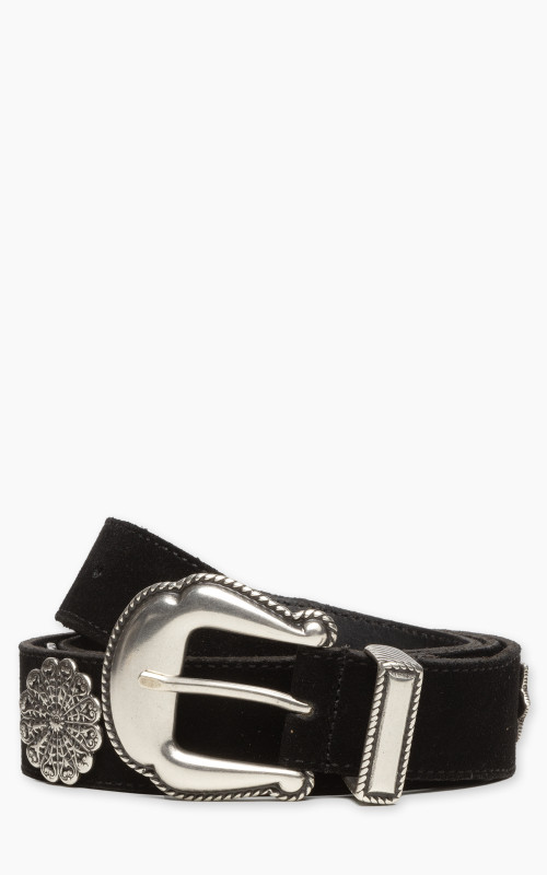 Fortela Candis Suede Belt Black