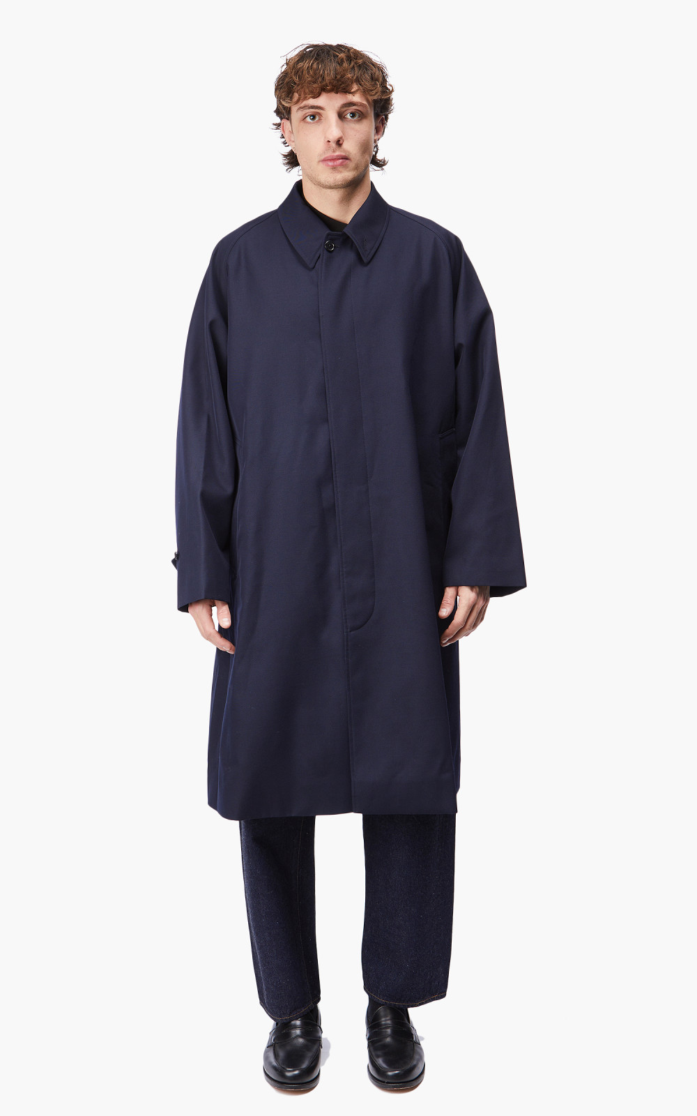 Kaptain Sunshine Walker Coat Navy | Cultizm