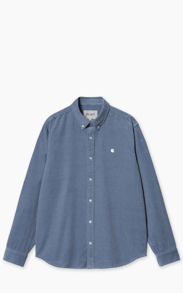 Carhartt WIP L/S Madison Fine Cord Shirt Sorrent/Wax