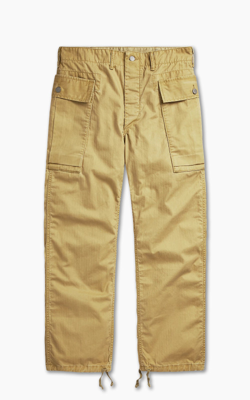 RRL Cargo Trouser Herringbone Twill Khaki