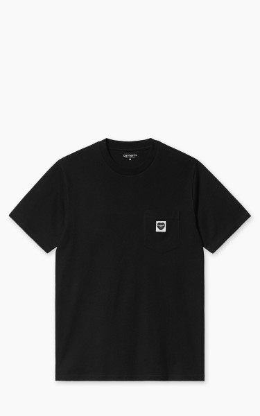 Carhartt WIP S/S Pocket Heart T-Shirt Black/Black