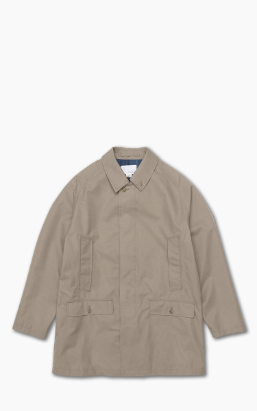 Nanamica Soutien Collar 2L GORE-TEX Coat Beige | Cultizm